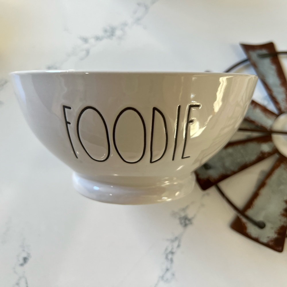 Rae Dunn Foodie Cereal Bowl